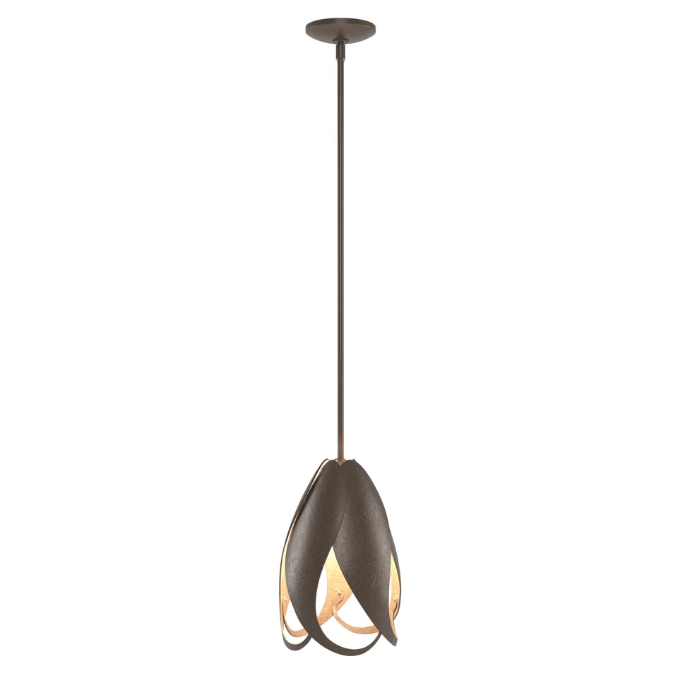 Pental Mini Pendant - Bronze by Hubbardton Forge