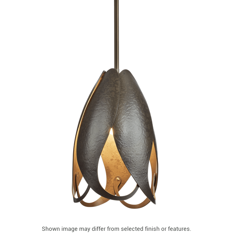 Pental Mini Pendant - White by Hubbardton Forge