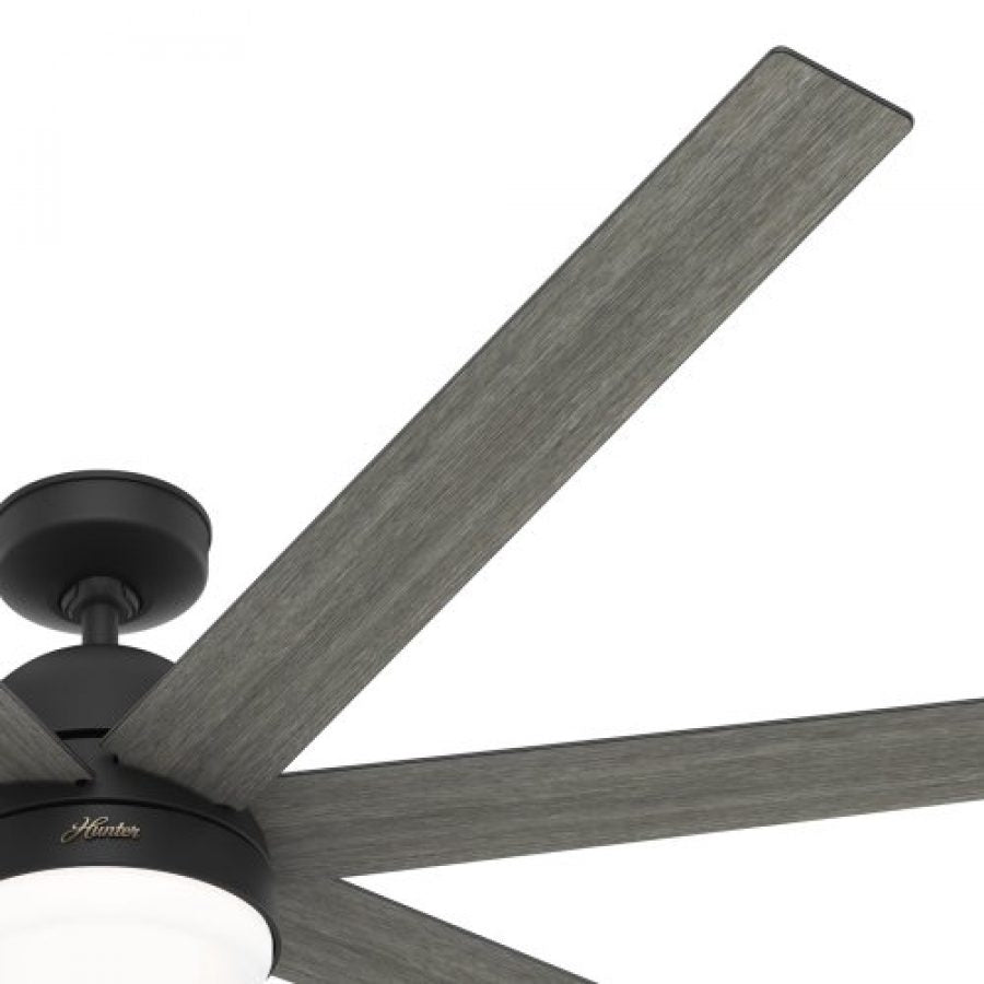 Phenomenon Wi-Fi ENERGY STAR® 70" LED Fan - Matte Black by Hunter