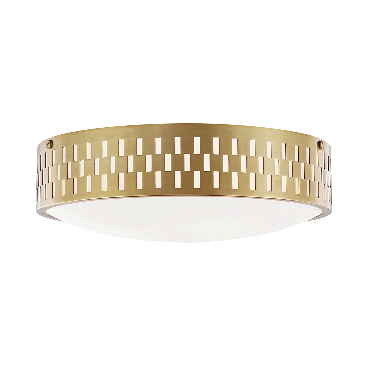 Phoebe Flush Mount - 3-Light - Aged Brass - Mitzi H329503L-AGB