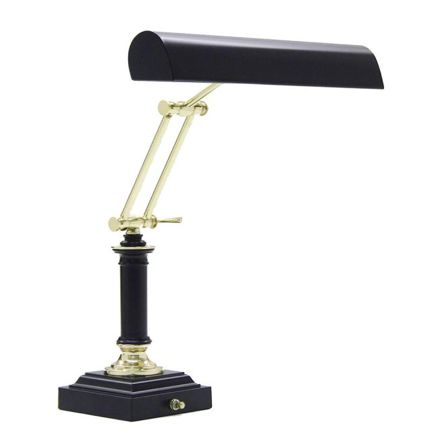 Piano and Desk Lamp - P14-233-617 - Black & Brass by House of Troy