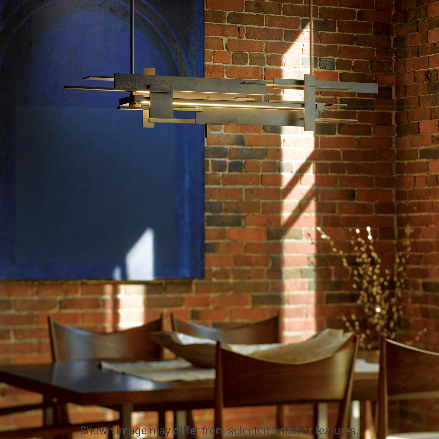 Planar Large LED Pendant - White by Hubbardton Forge
