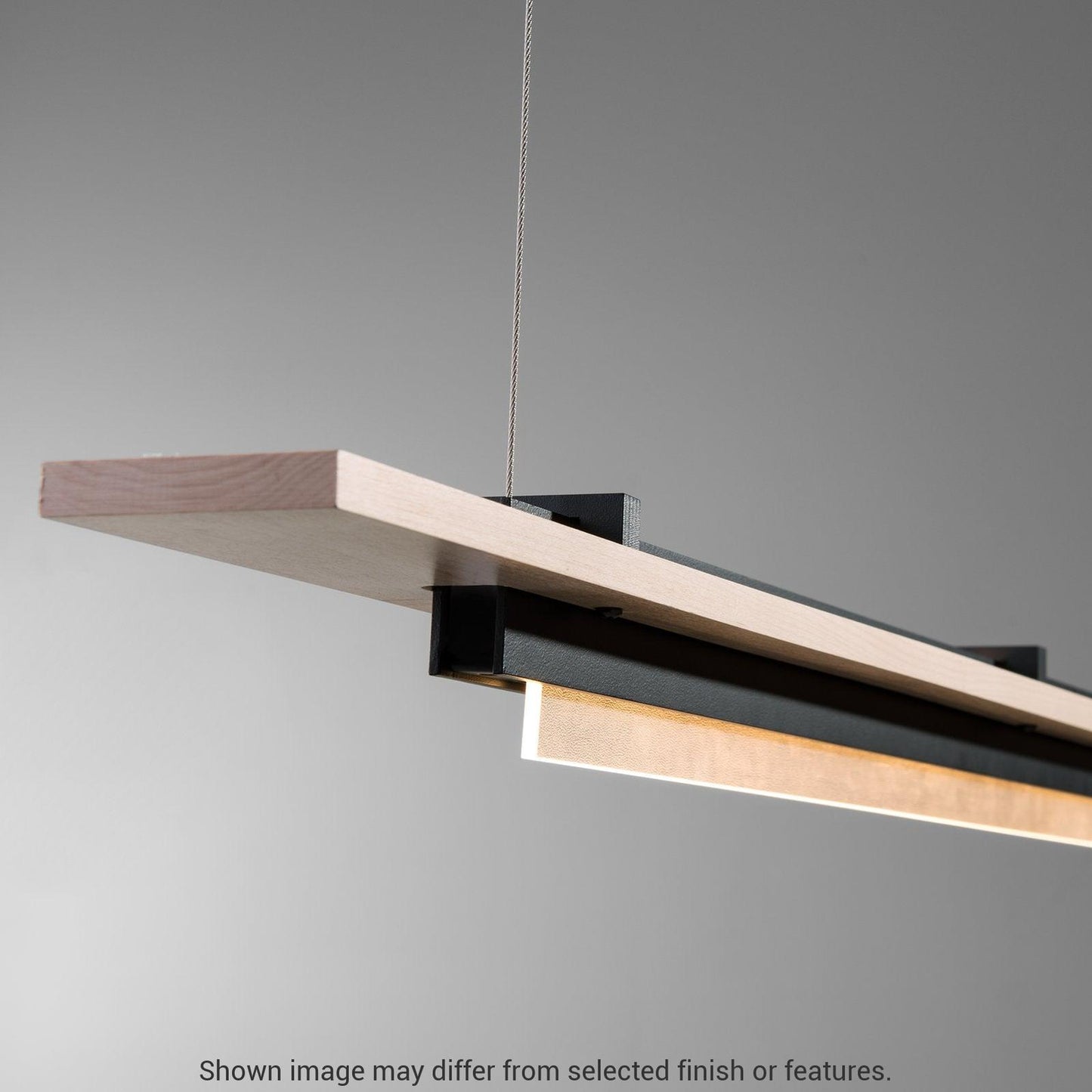 Plank LED Pendant - White by Hubbardton Forge
