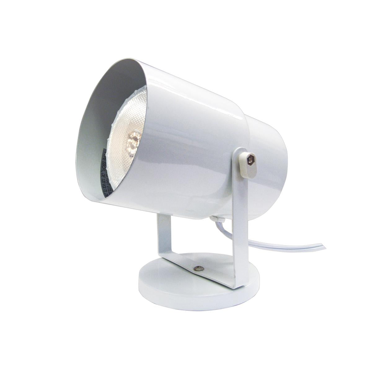 Plant Lamp - Steel - White Finish - Satco SF77-395