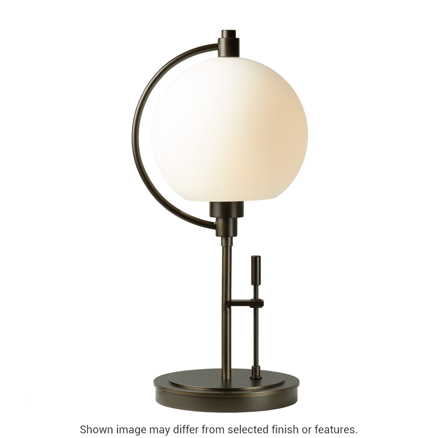 Pluto Table Lamp - White - Opal Glass by Hubbardton Forge