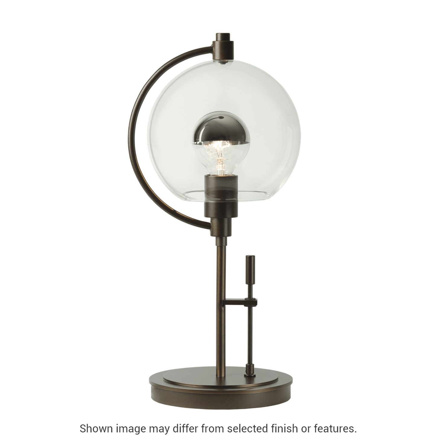 Pluto Table Lamp - White - Opal Glass by Hubbardton Forge