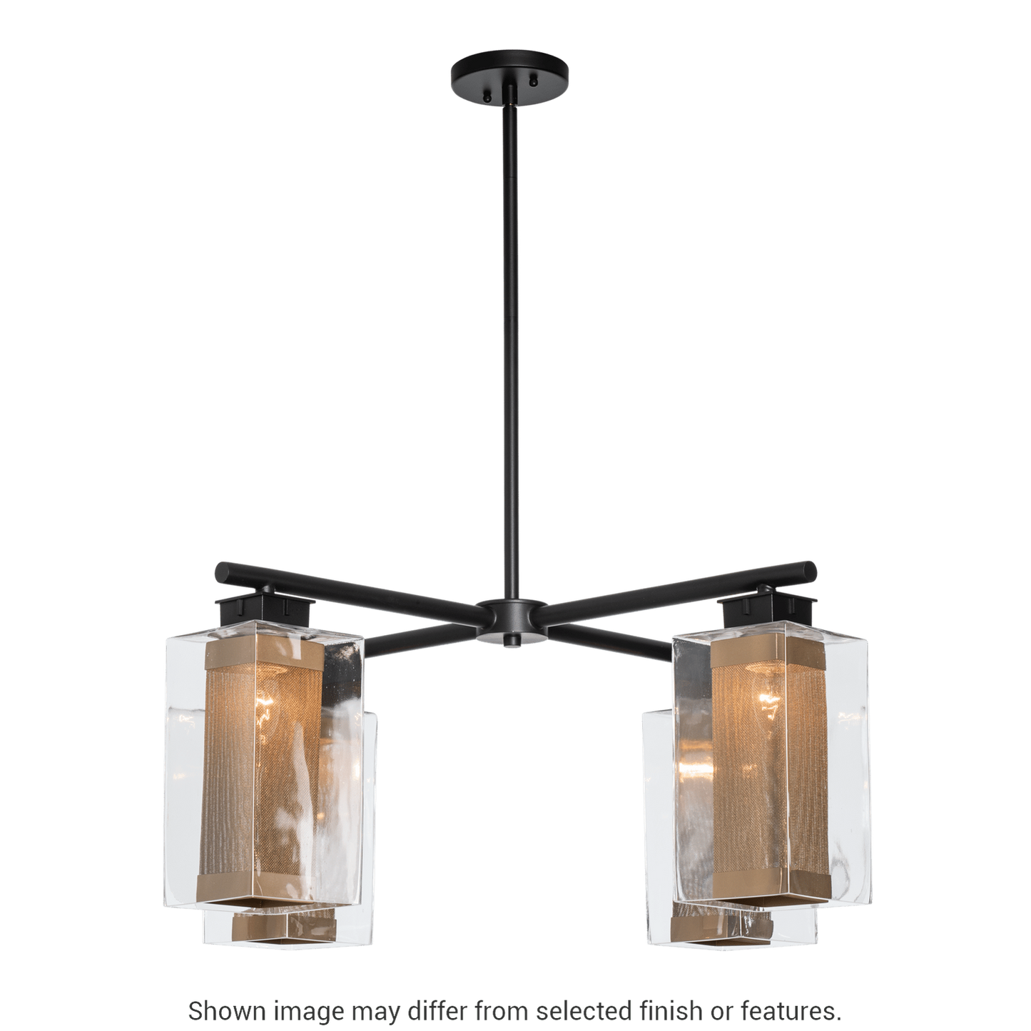 Polaris Outdoor 4-Light Pendant - White - Outdoor Silver Accent by Hubbardton Forge