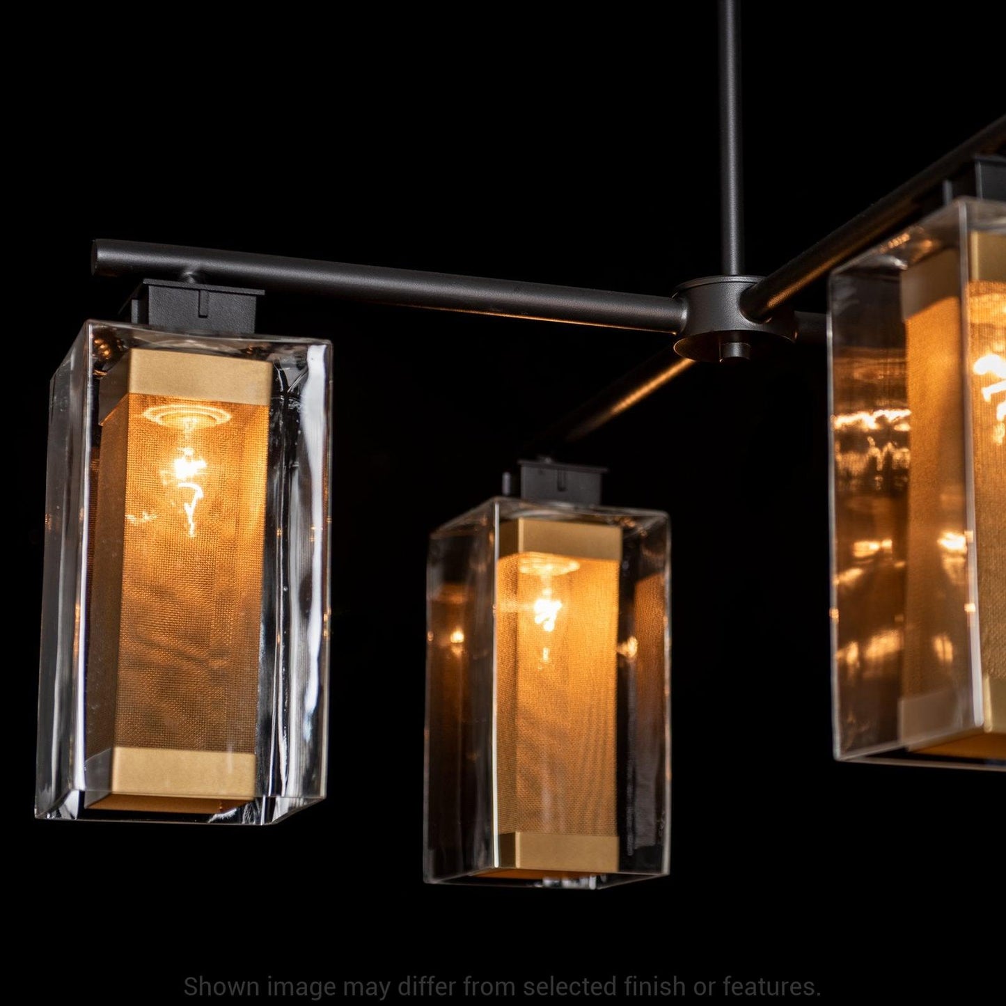Polaris Outdoor 4-Light Pendant - White - Outdoor Silver Accent by Hubbardton Forge