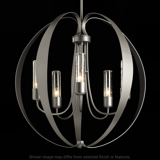 Pomme Outdoor Pendant - White - Opal Glass by Hubbardton Forge