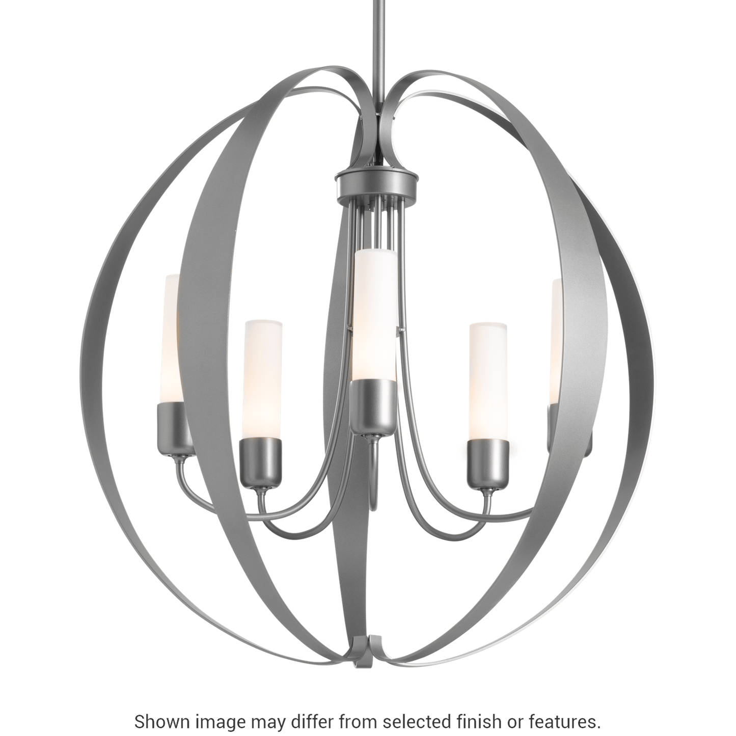 Pomme Outdoor Pendant - White - Opal Glass by Hubbardton Forge