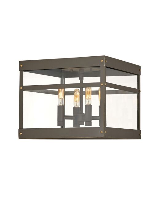 Porter Medium Flush Mount - Oil Rubbed Bronze by Hinkley Lighting