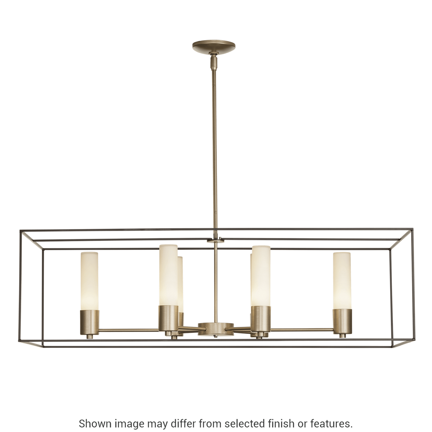 Portico Pendant - White - Opal Glass by Hubbardton Forge