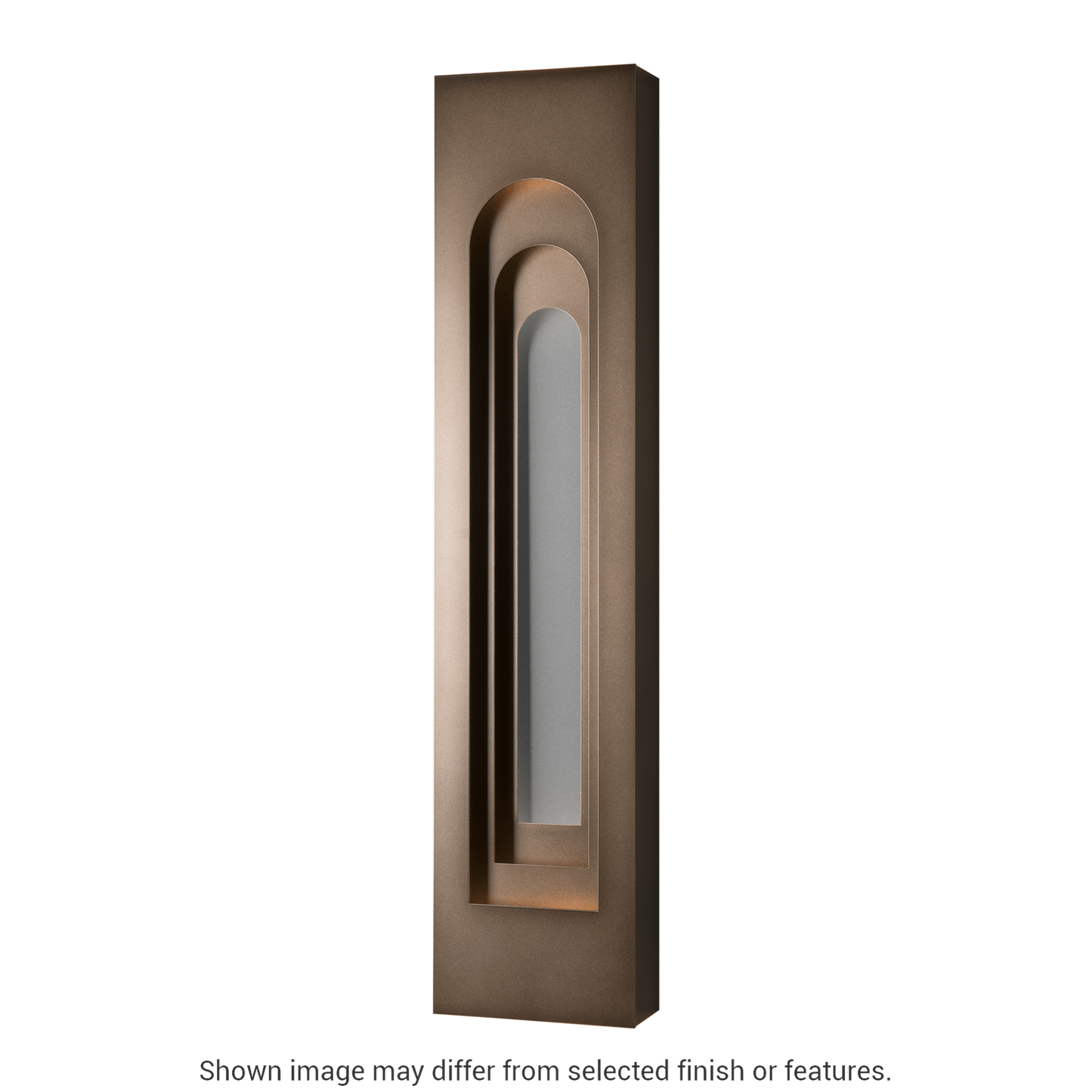 Procession Arch Large Outdoor Sconce - White - White Accent by Hubbardton Forge