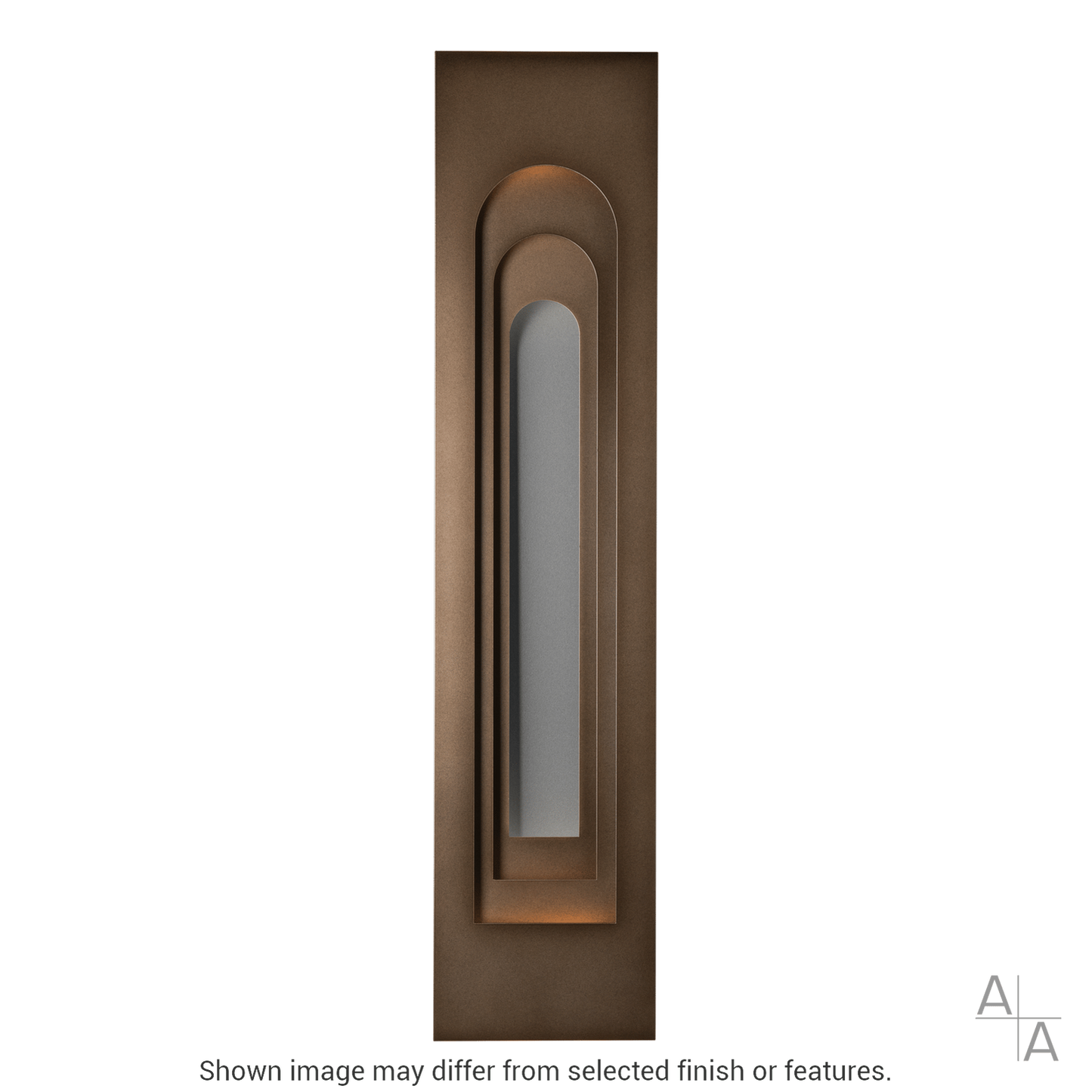 Procession Arch Large Outdoor Sconce - White - White Accent by Hubbardton Forge