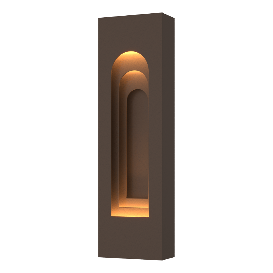 Procession Arch Small Outdoor Sconce - Coastal Bronze - Coastal Bronze Accent by Hubbardton Forge