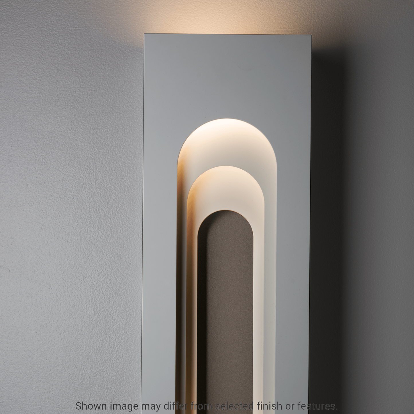Procession Arch Small Outdoor Sconce - White - White Accent by Hubbardton Forge