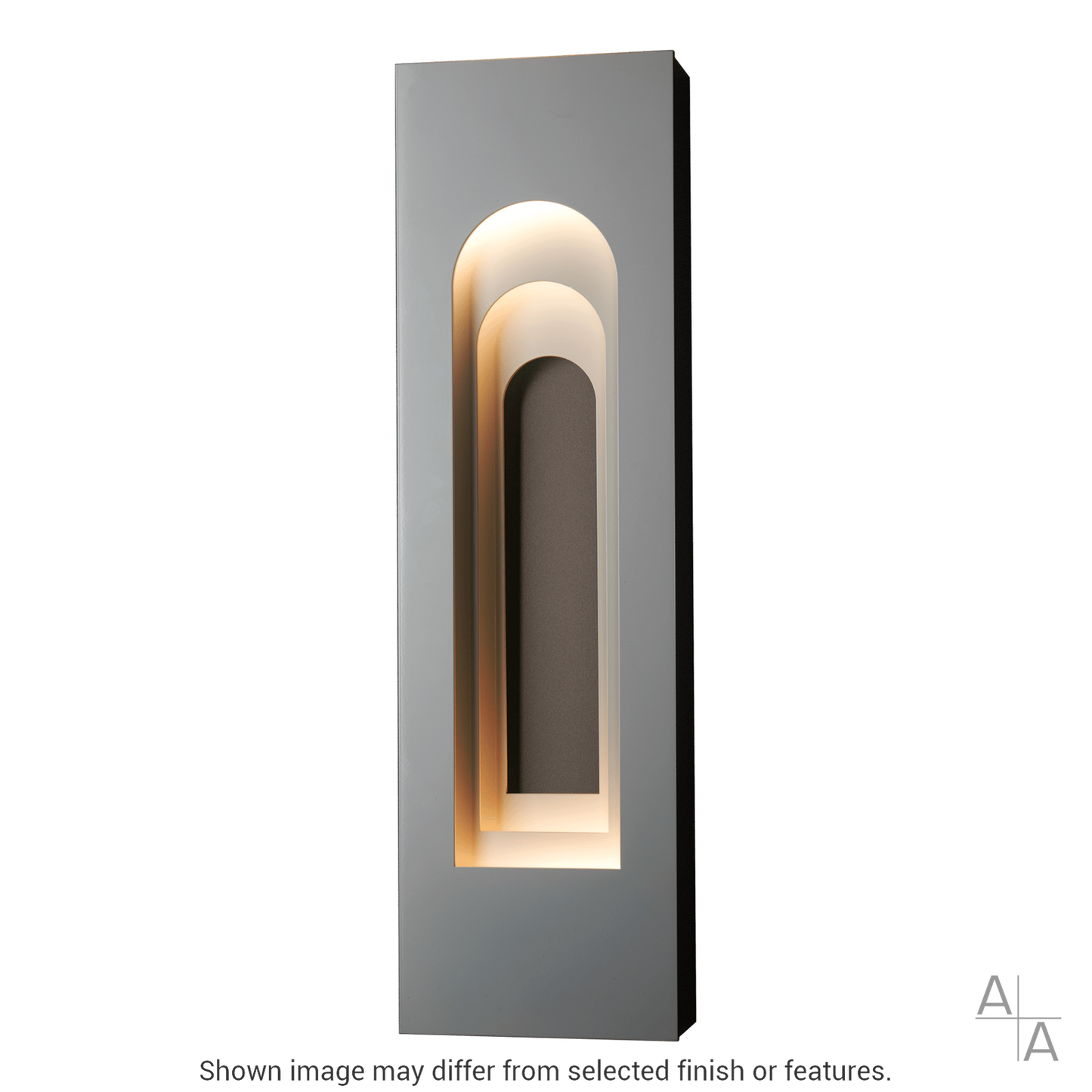 Procession Arch Small Outdoor Sconce - White - White Accent by Hubbardton Forge