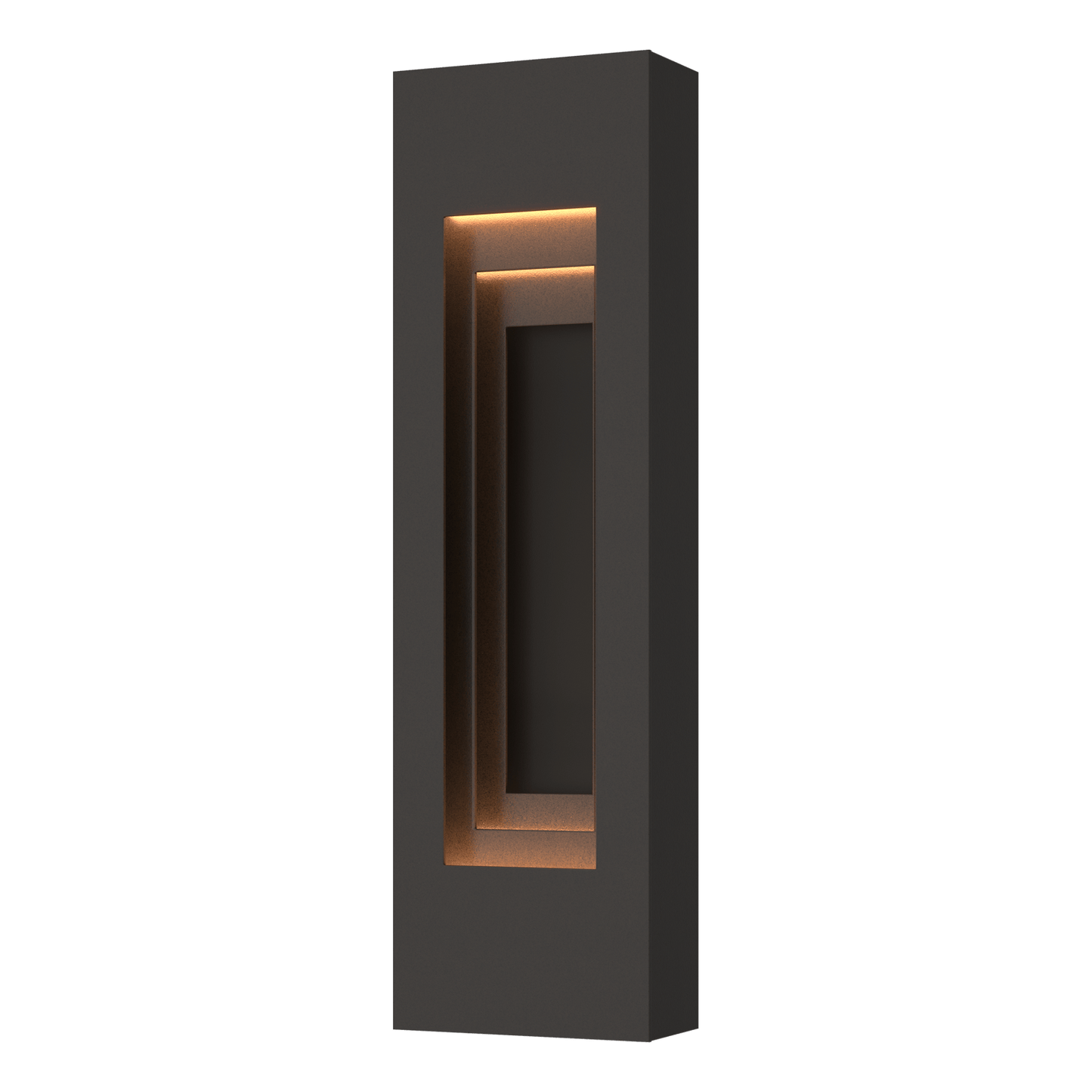 Procession Small Outdoor Sconce - Oil Rubbed Bronze - Coastal Black Accent by Hubbardton Forge