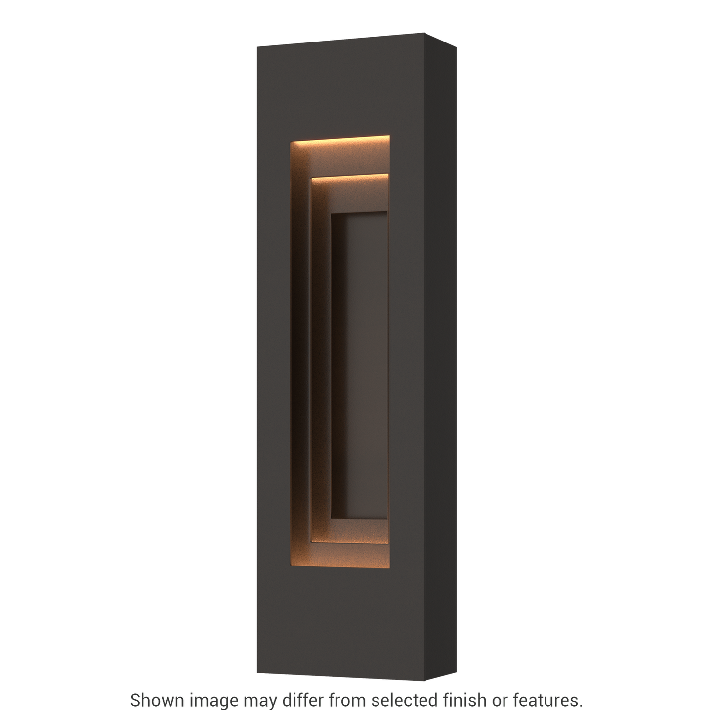 Procession Small Outdoor Sconce - Oil Rubbed Bronze - Oil Rubbed Bronze Accent by Hubbardton Forge