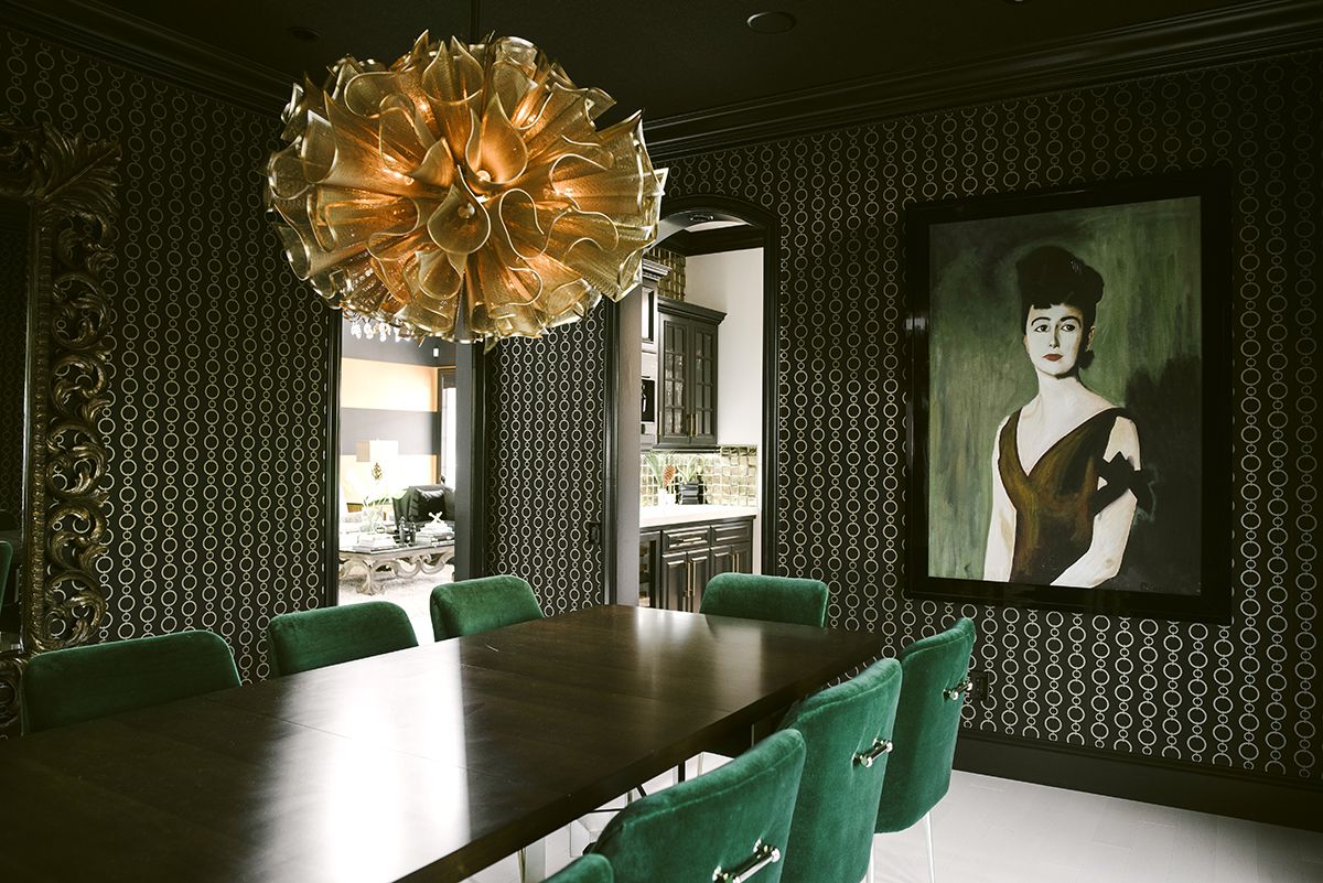 Pulse Medium Chandelier by Corbett Lighting