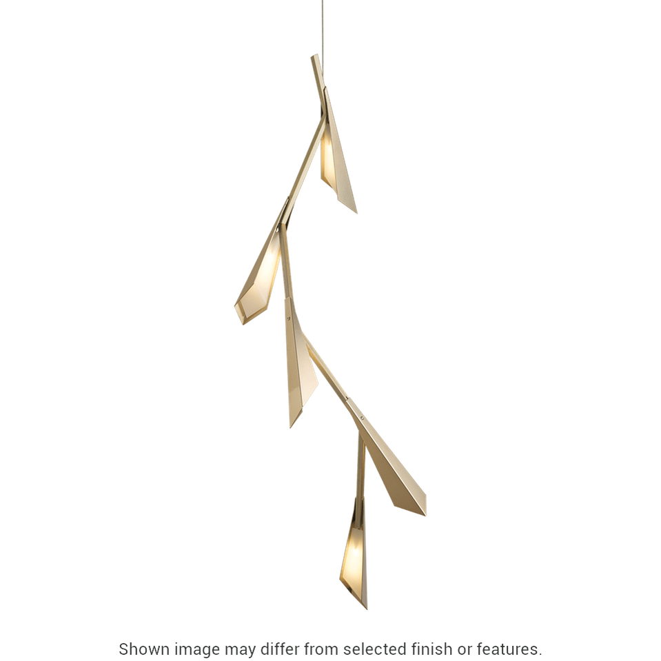Quill LED Pendant - White by Hubbardton Forge