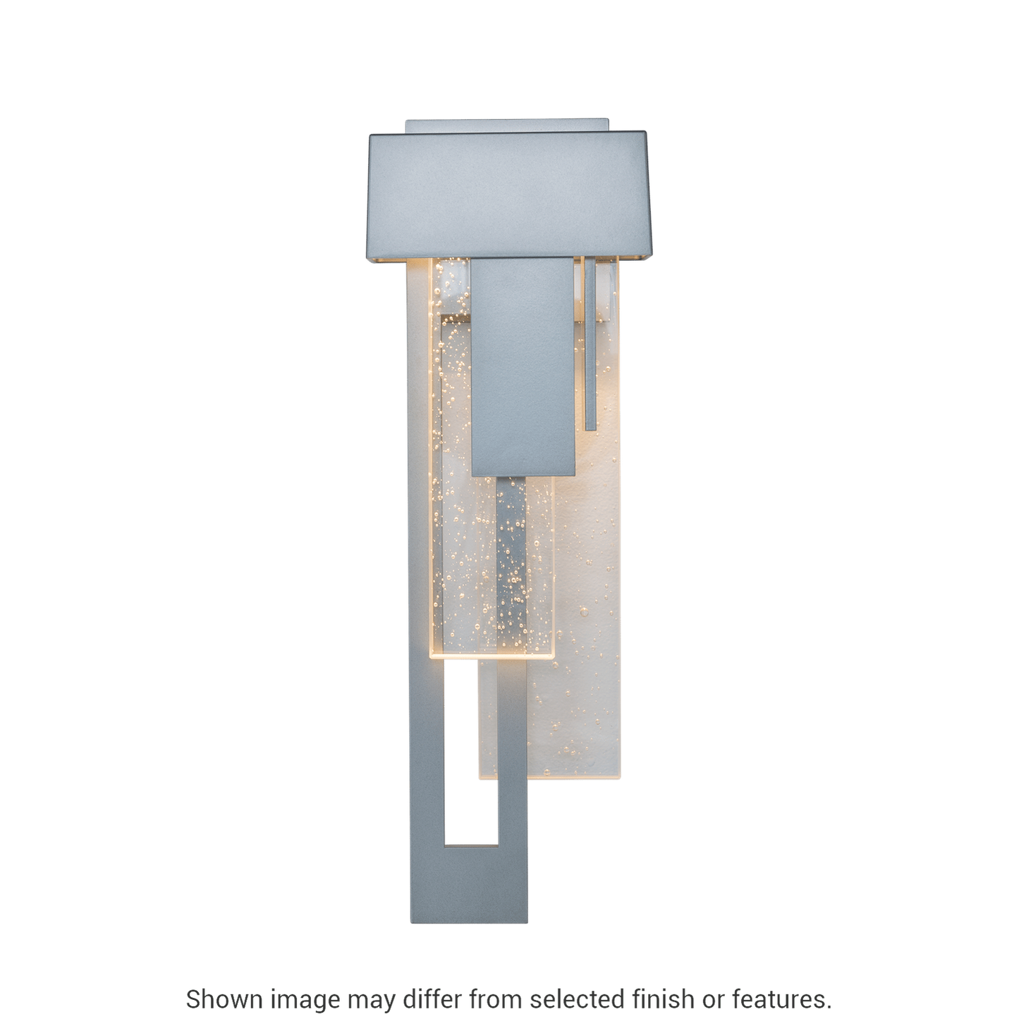 Rainfall LED Outdoor Sconce - White - Right-Facing by Hubbardton Forge