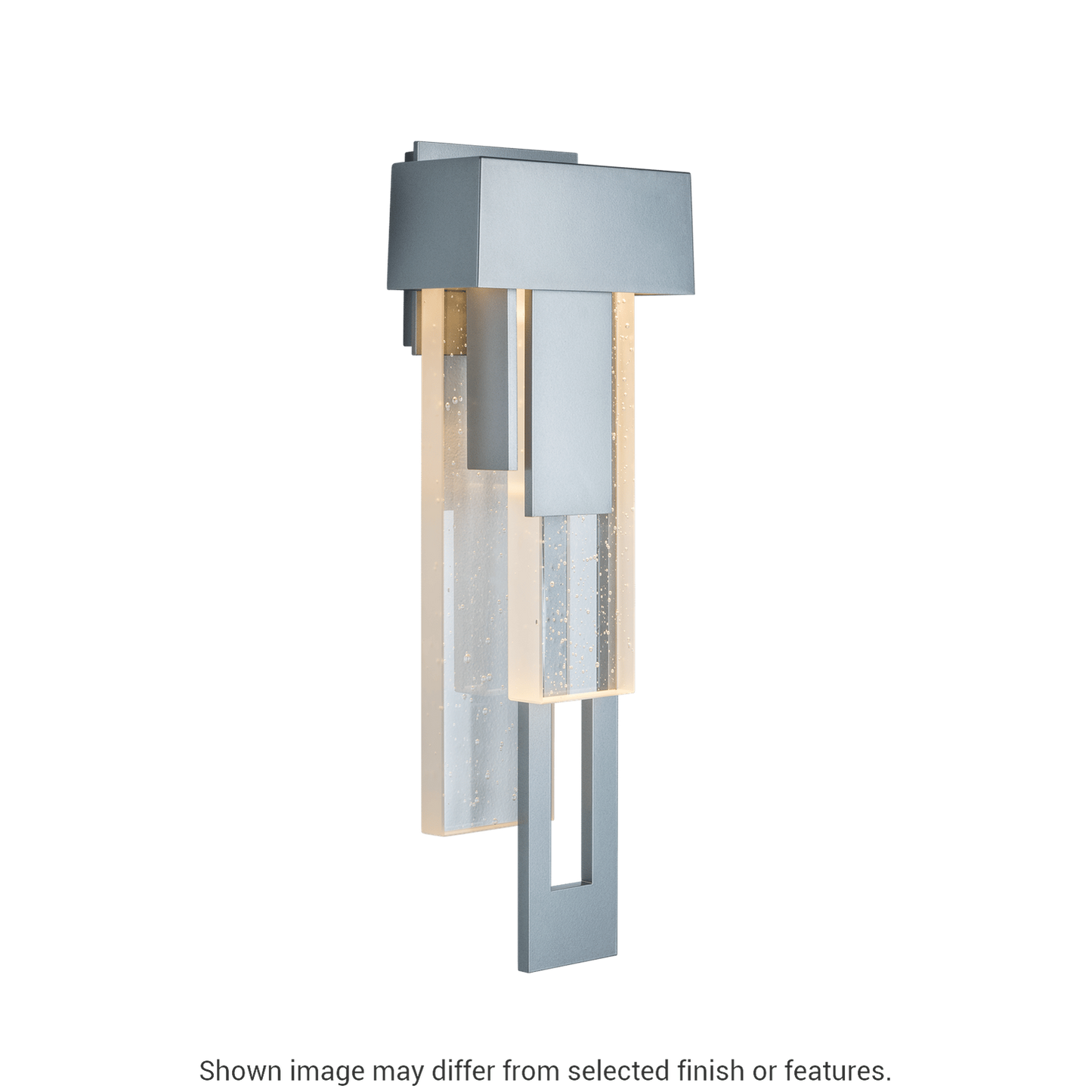 Rainfall LED Outdoor Sconce - White - Right-Facing by Hubbardton Forge