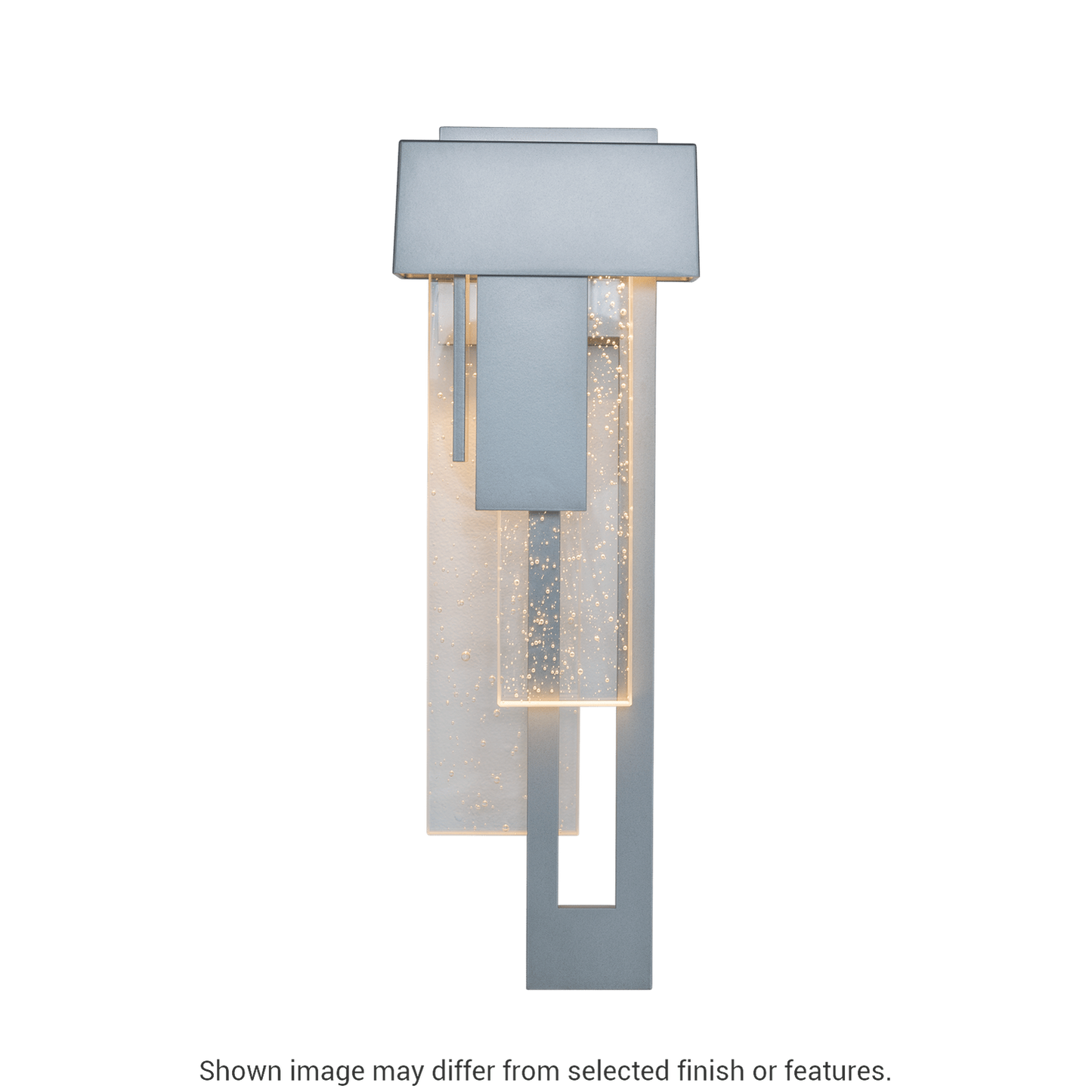 Rainfall LED Outdoor Sconce - White - Right-Facing by Hubbardton Forge
