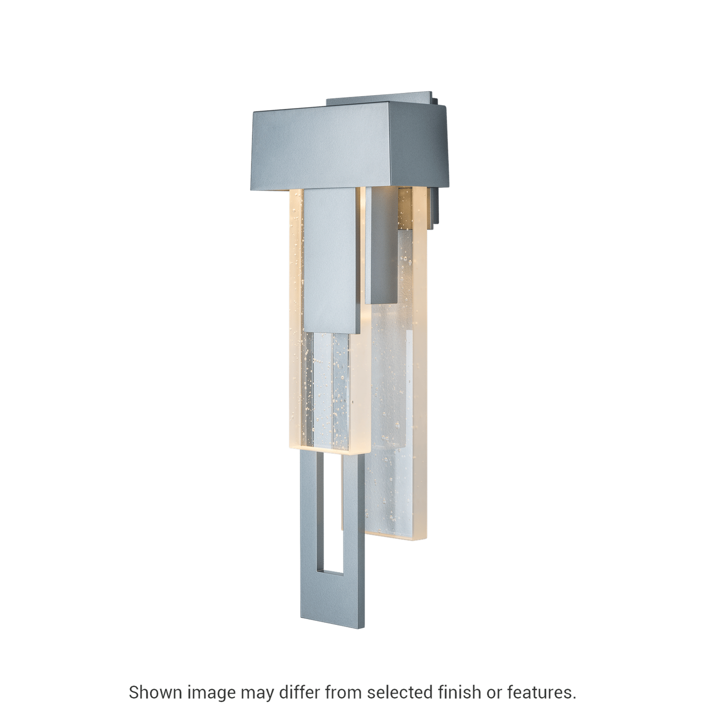Rainfall LED Outdoor Sconce - White - Right-Facing by Hubbardton Forge