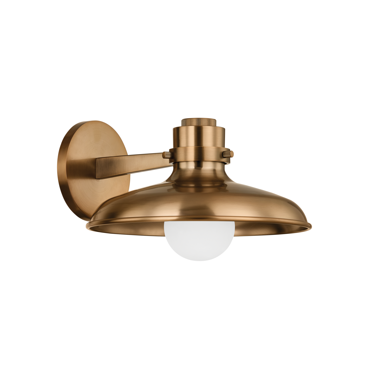 Rainhill Wall Sconce - 1-Light - Patina Brass - Troy Lighting B3207-PBR