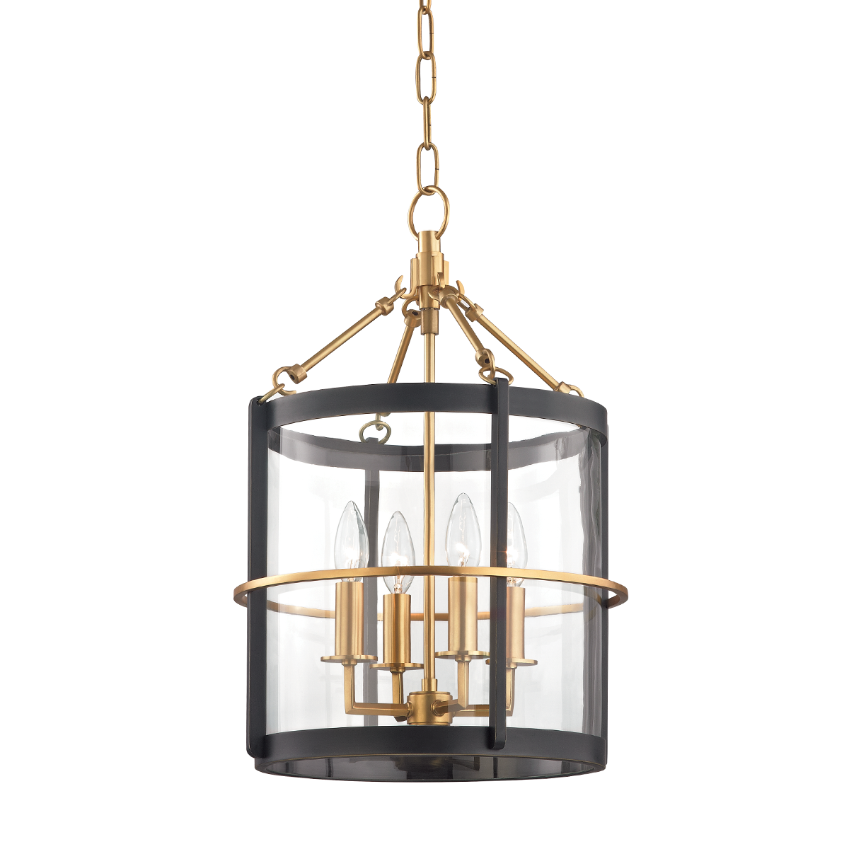 Ren Lantern - 4-Light - Aged Old Bronze by Hudson Valley Lighting