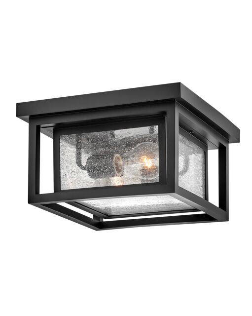 Republic Small Flush Mount - Black by Hinkley Lighting