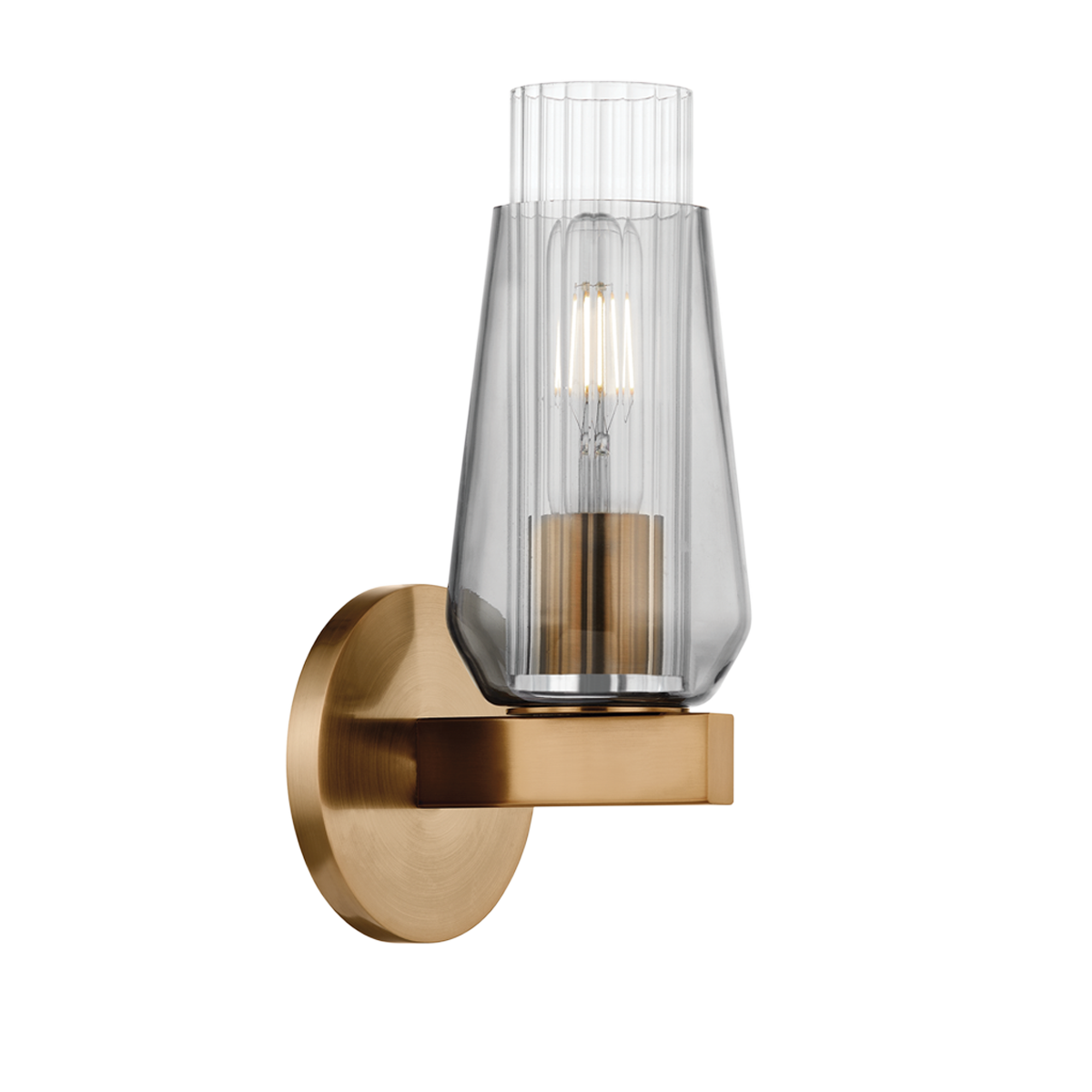 Rex Wall Sconce - 1-Light - Patina Brass - Troy Lighting B1111-PBR