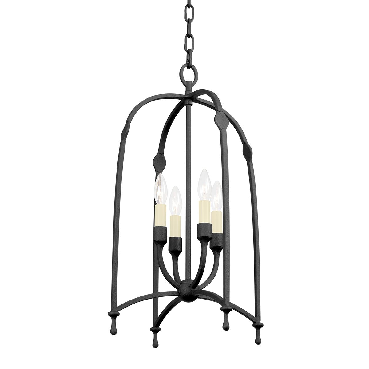Rhett Lantern - Black Iron by Troy Lighting