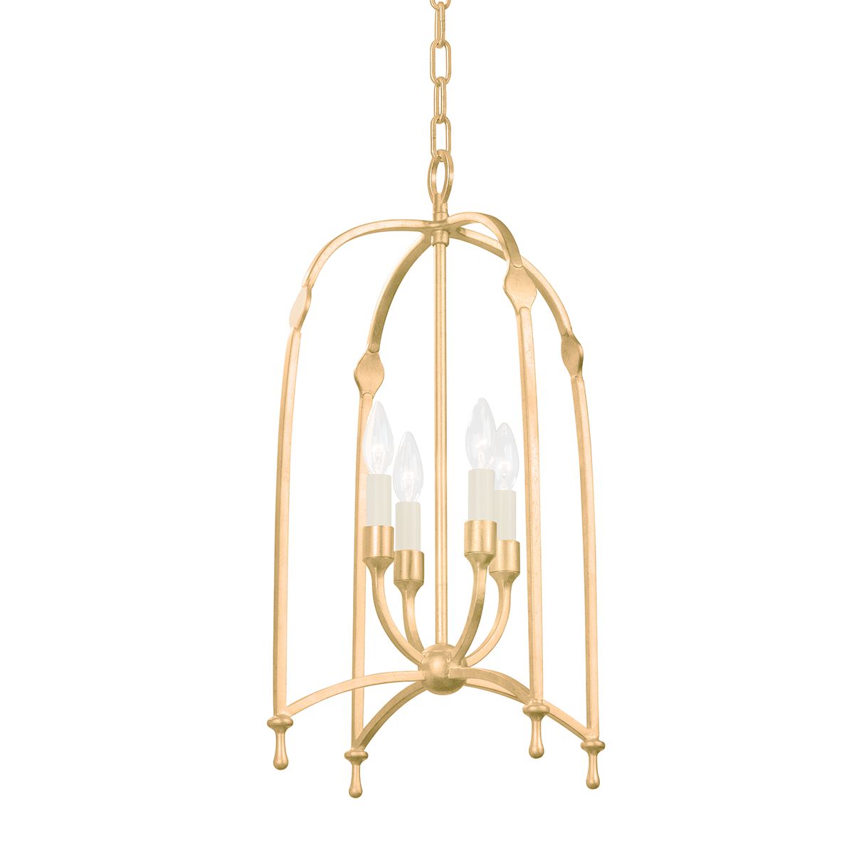Rhett Lantern - Vintage Gold Leaf by Troy Lighting