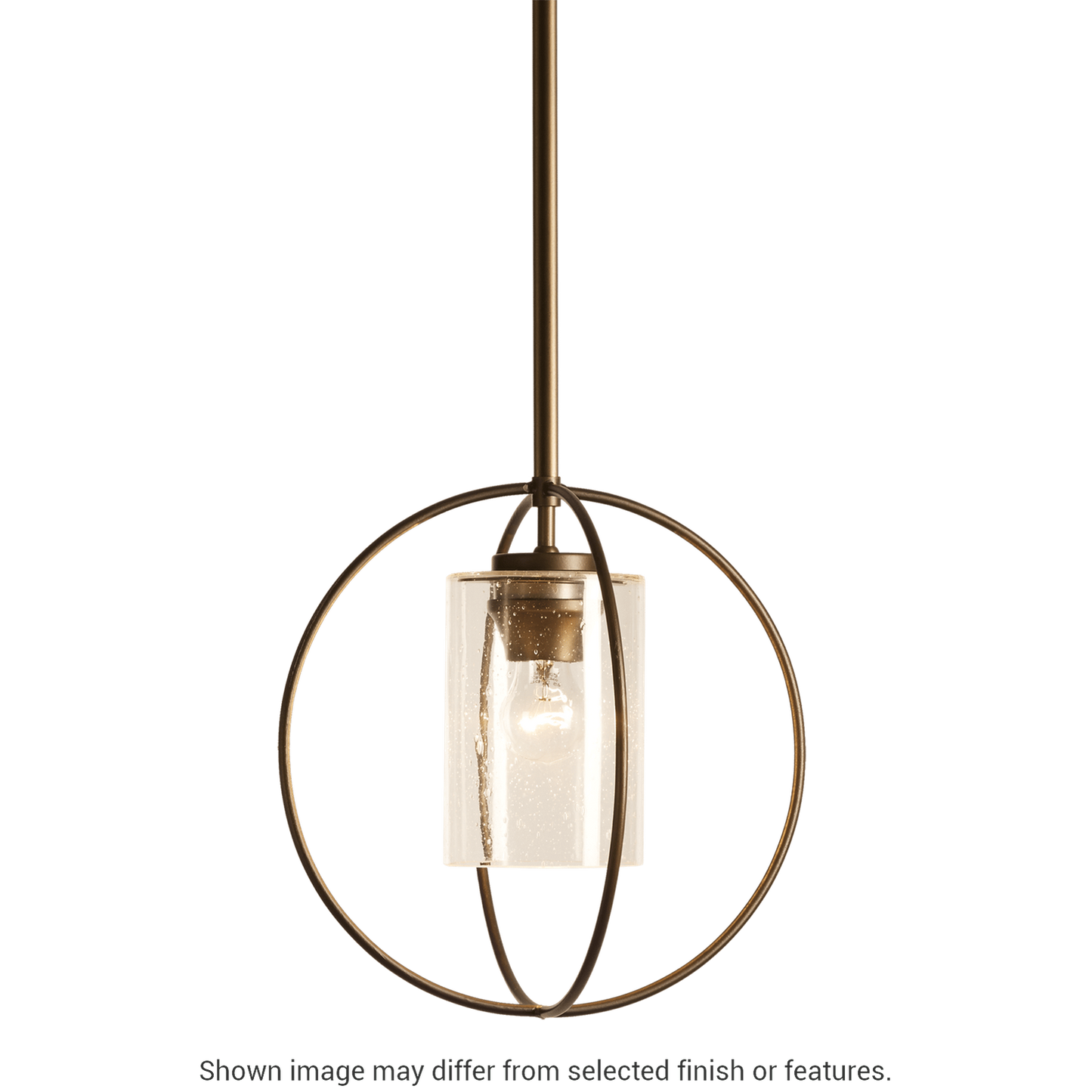 Rhythm Mini Pendant - White - Opal Glass by Hubbardton Forge