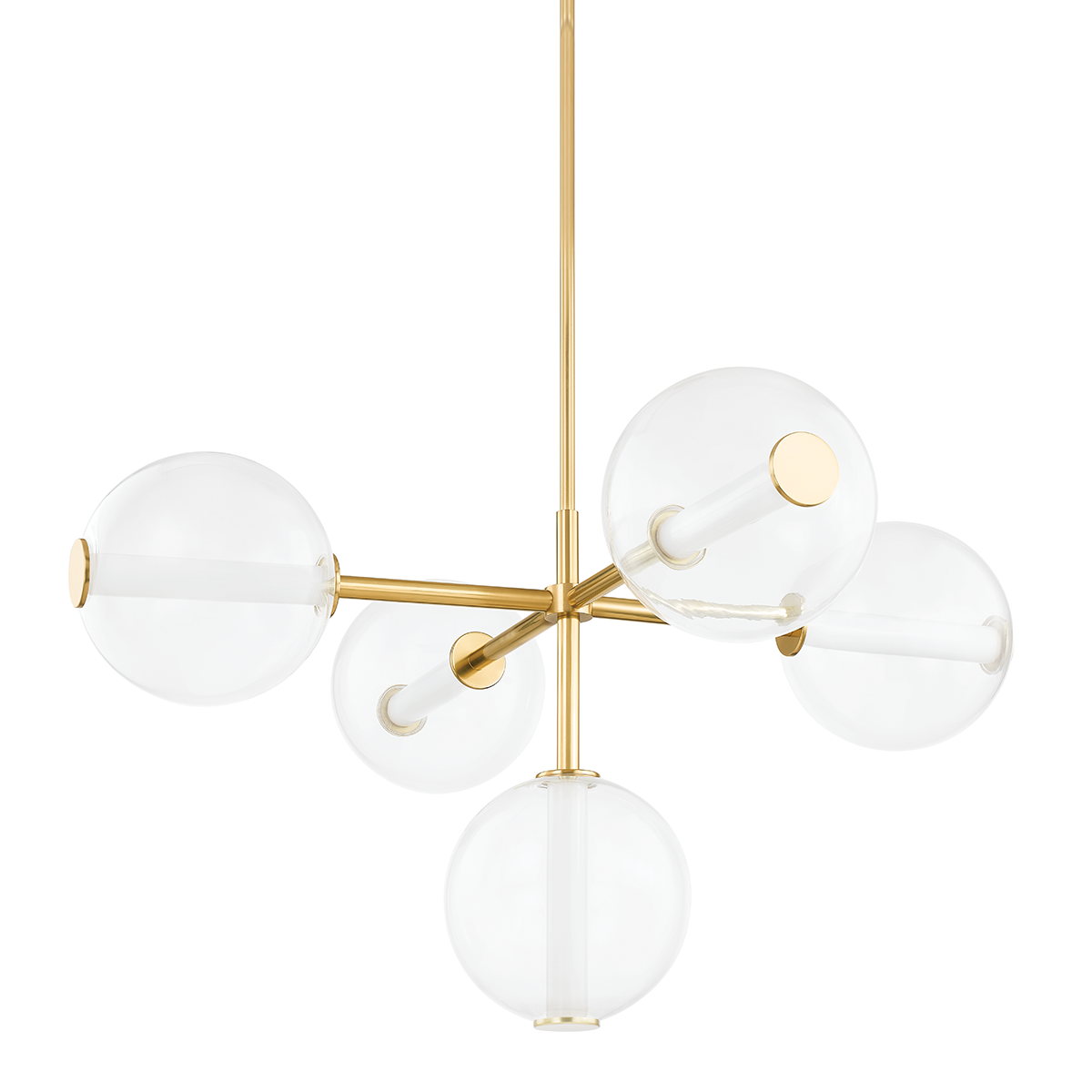 Richford Chandelier - Aged Brass by Hudson Valley Lighting