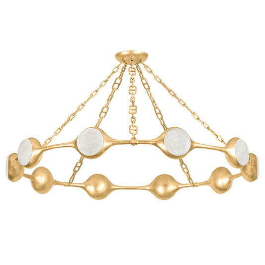 Riviere Large LED Chandelier by Corbett Lighting