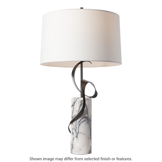 Rivulet Table Lamp - White by Hubbardton Forge
