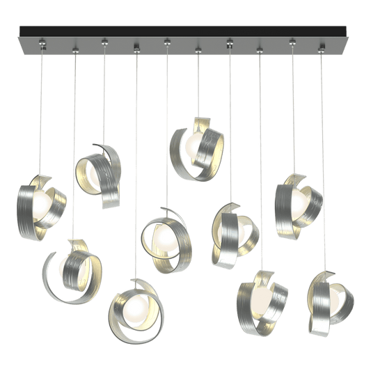 Riza 10-Light Pendant - Vintage Platinum by Hubbardton Forge