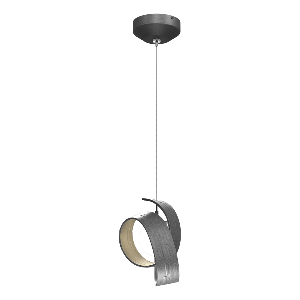 Riza Low Voltage Mini Pendant - Natural Iron by Hubbardton Forge