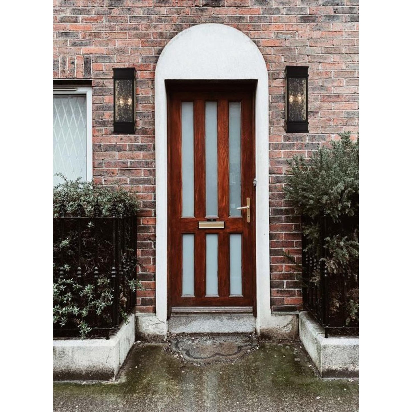 Rochester 18″ High Wall Mount - ROW-6LRM-BB - Brushed Brass by Arroyo Craftsman