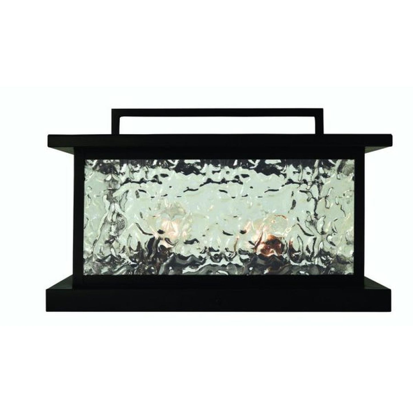 Rockport 16″ Wide Column Mount - RPC-16F-RC - Raw Copper by Arroyo Craftsman