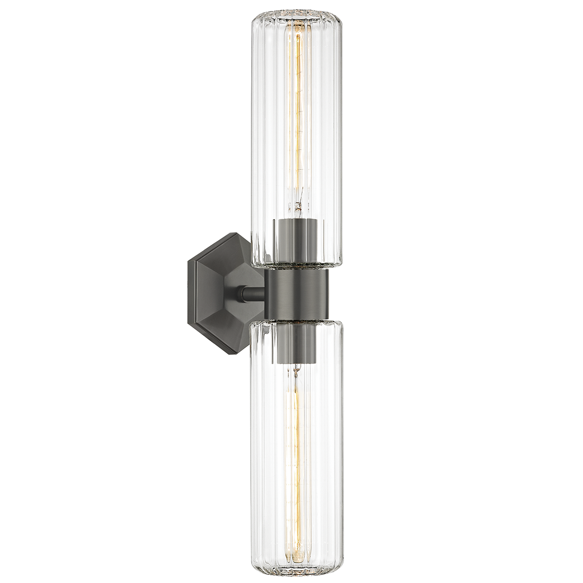 Roebling Wall Sconce - 2-Light - Old Bronze by Hudson Valley Lighting