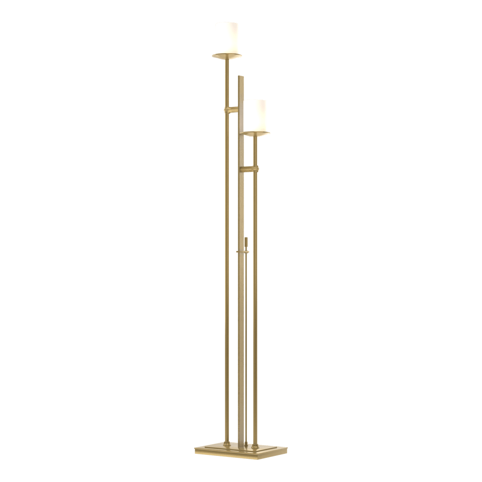 Rook Twin Floor Lamp - Modern Brass by Hubbardton Forge