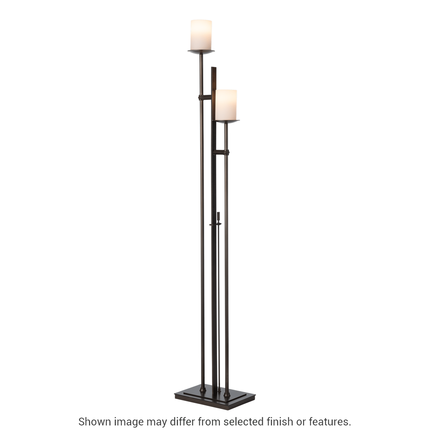 Rook Twin Floor Lamp - White by Hubbardton Forge