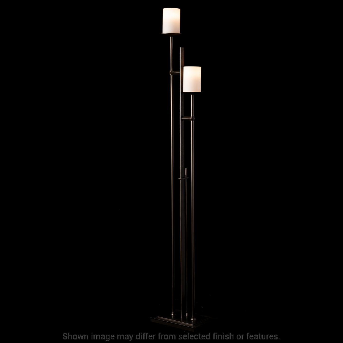 Rook Twin Floor Lamp - White by Hubbardton Forge