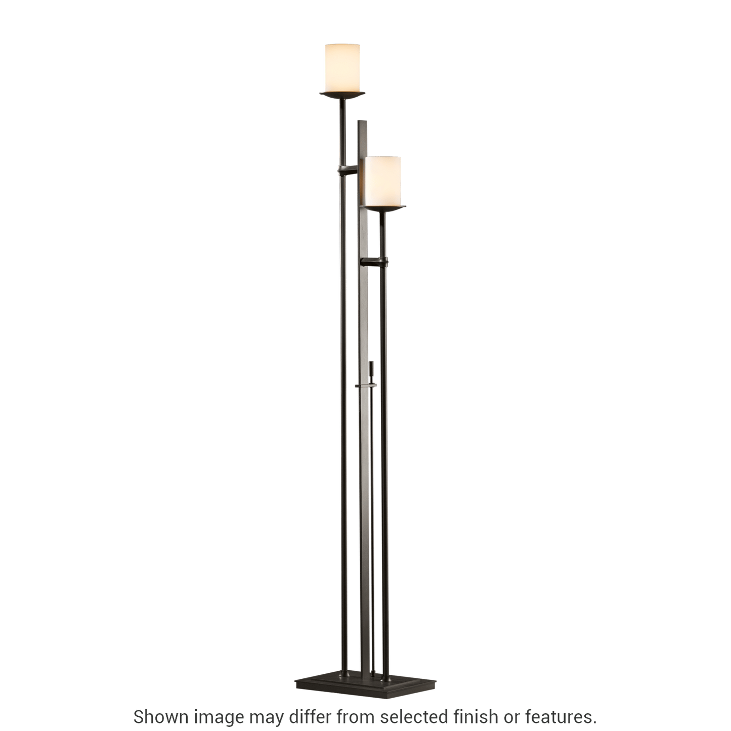 Rook Twin Floor Lamp - White by Hubbardton Forge
