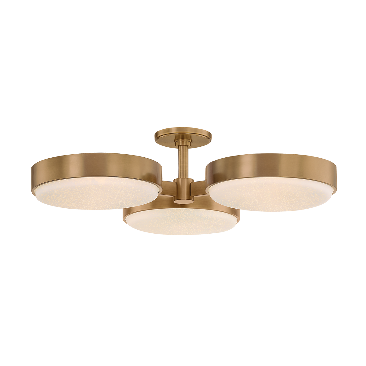 Rory Semi Flush - 3-Light - Patina Brass - Troy Lighting C1330-PBR