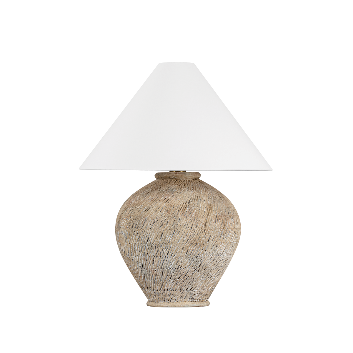 Rumbrook Table Lamp - Aged Brass/Ceramic Ancient Texture by Hudson Valley Lighting